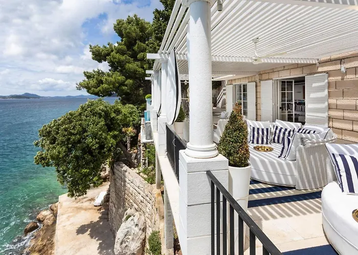 Villa Seafront Sea Diamant For 9 Guests Dubrovnik